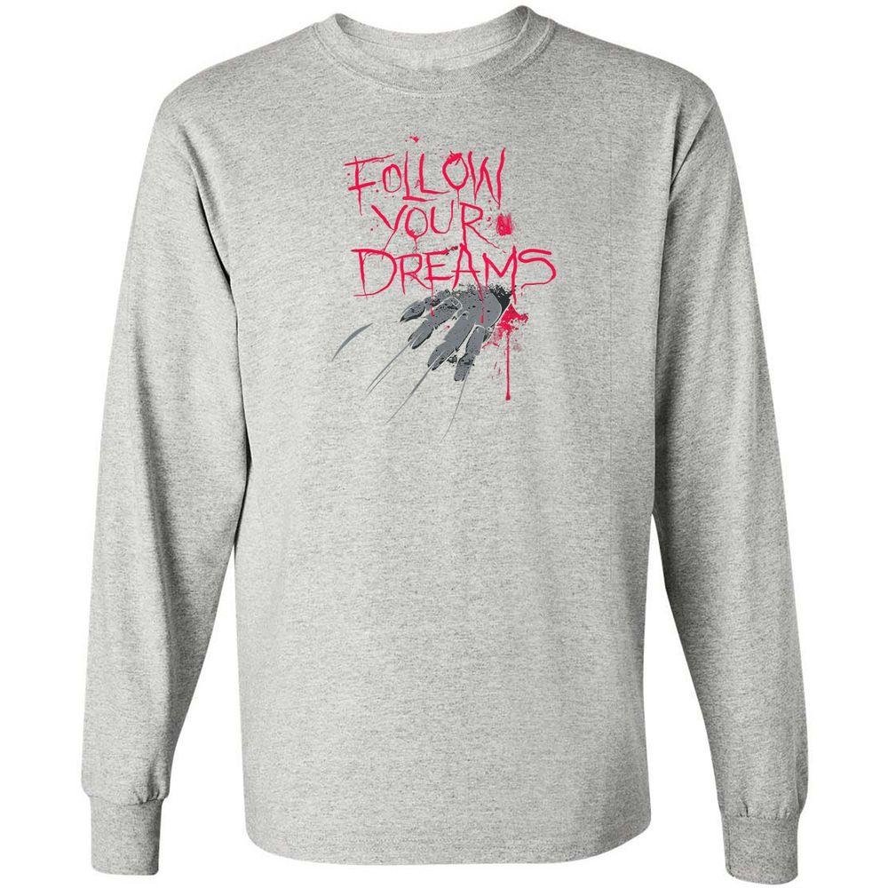 Long Sleeve T-Shirt - 1EYELNA1 - Ash - 7