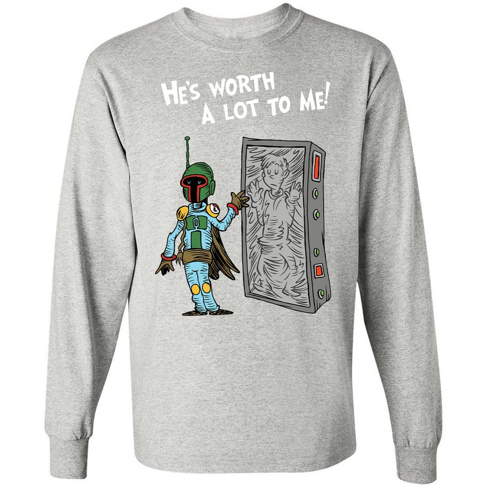 Long Sleeve T-Shirt - Z35FJD94 - Ash - 7