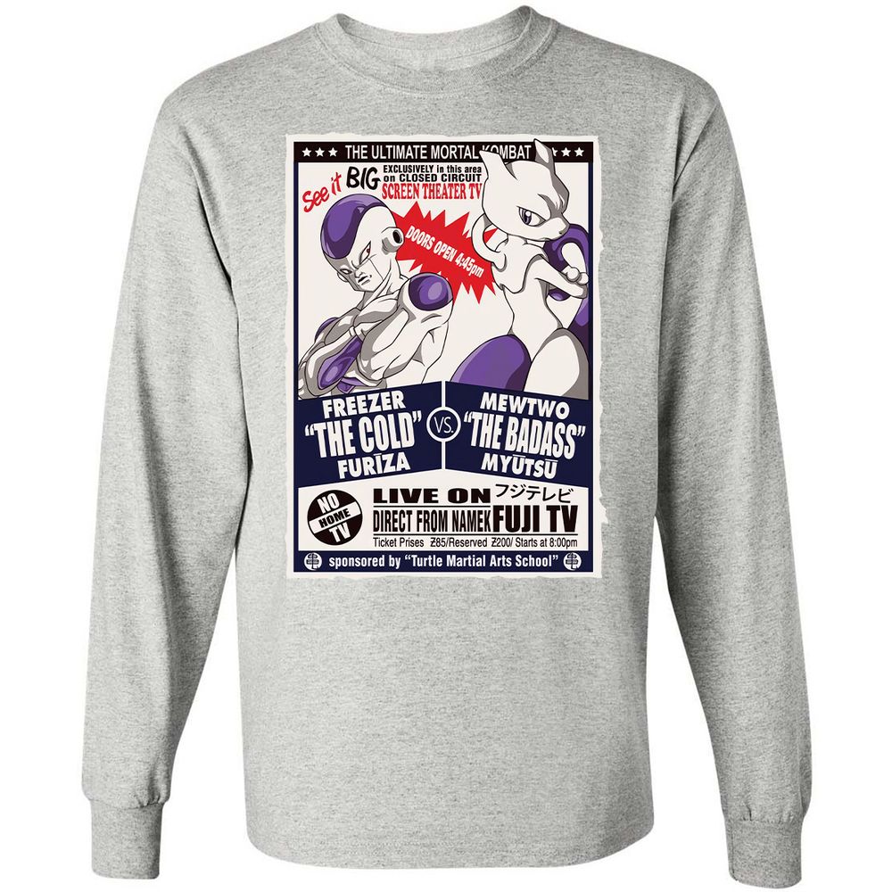 Long Sleeve T-Shirt - YSEKVUSK - Ash - 7