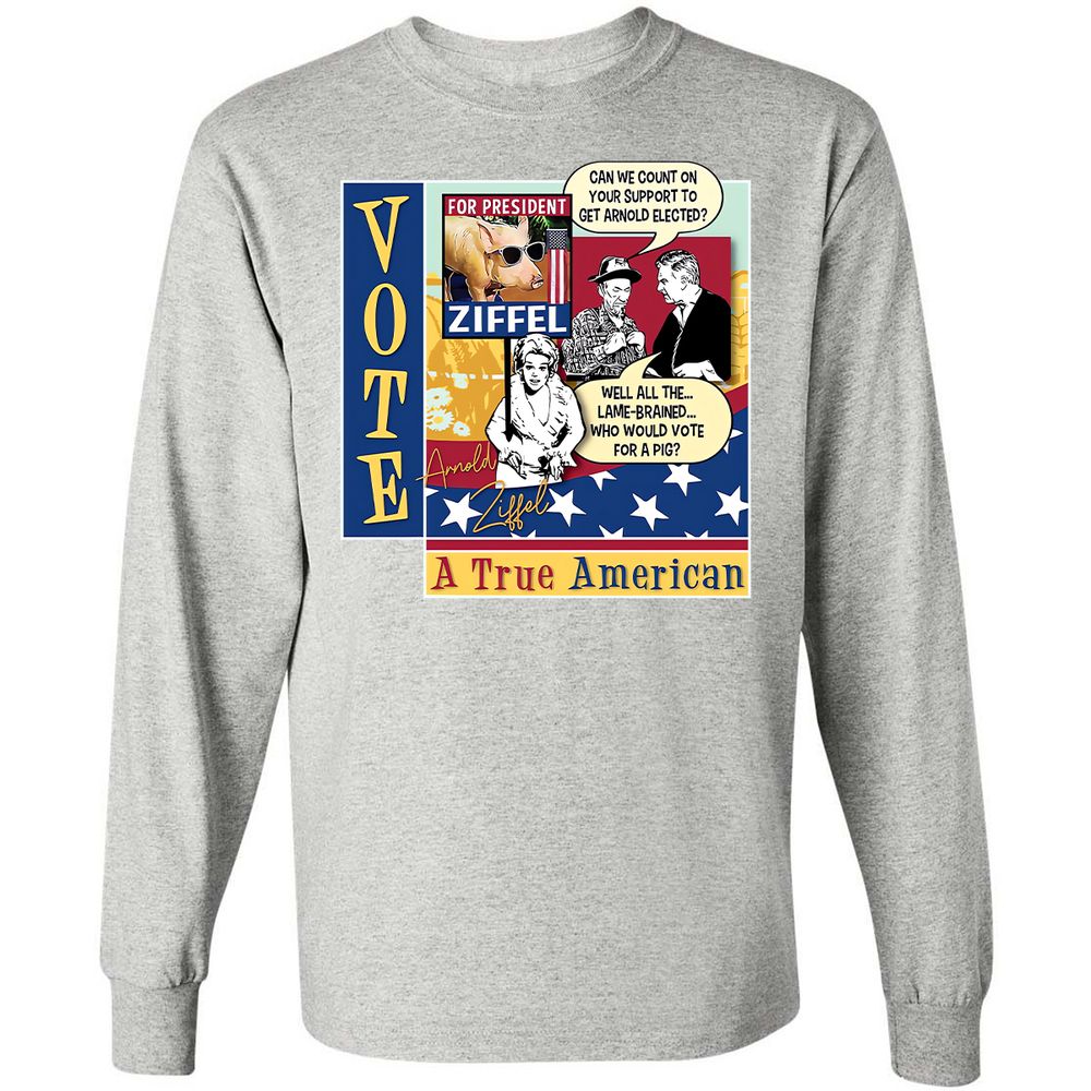 Long Sleeve T-Shirt - R9LD3NWZ - Ash - 7