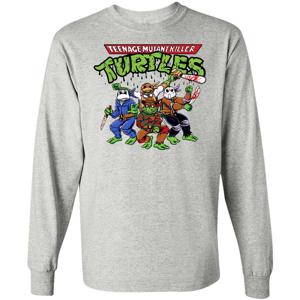 Long Sleeve T-Shirt - Y2Q8ZE8C - Ash - 7