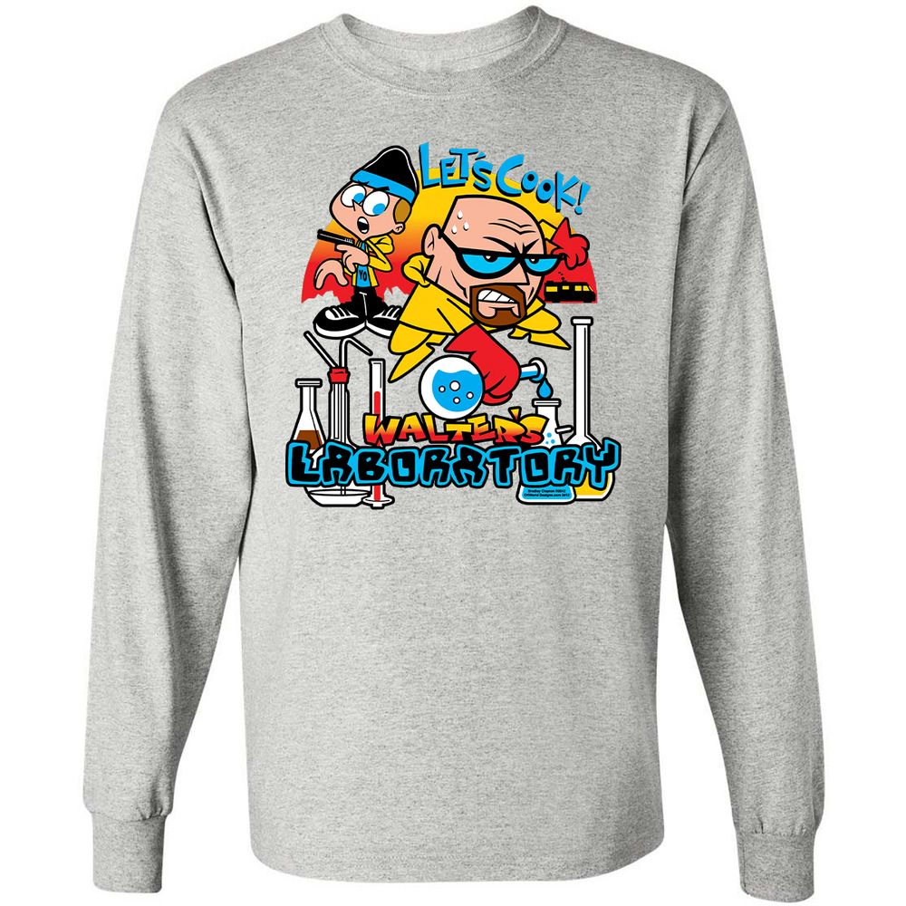 Long Sleeve T-Shirt - 4UYJHTU9 - Ash - 7