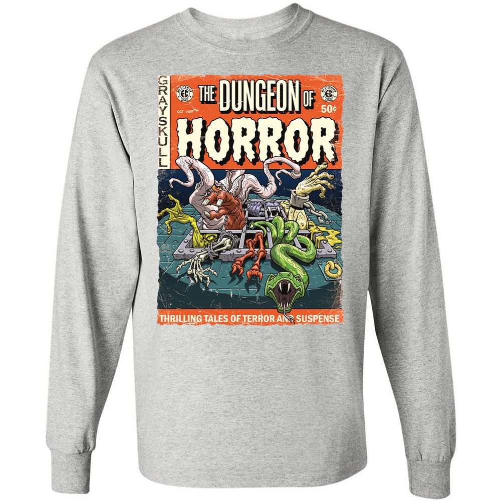 Long Sleeve T-Shirt - MM33SJFS - Ash - 7