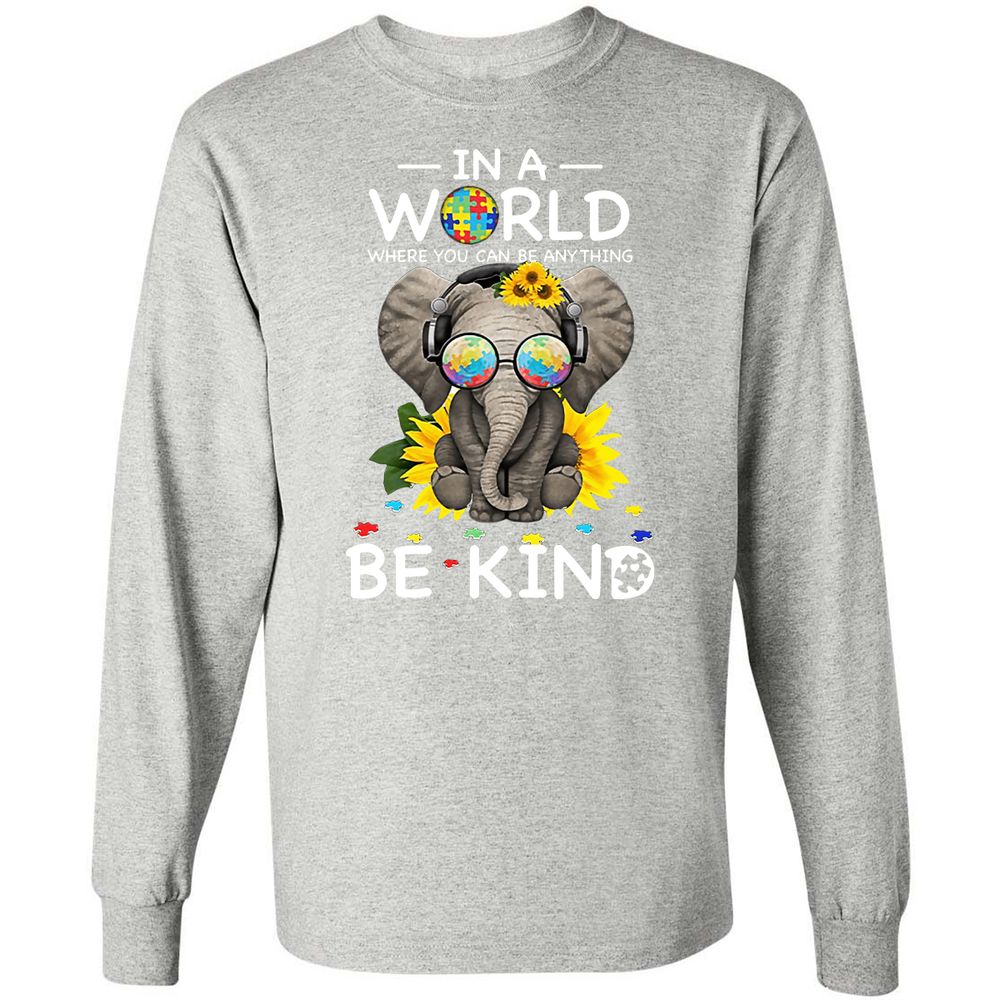 Long Sleeve T-Shirt - RBPQADEL - Ash - 7