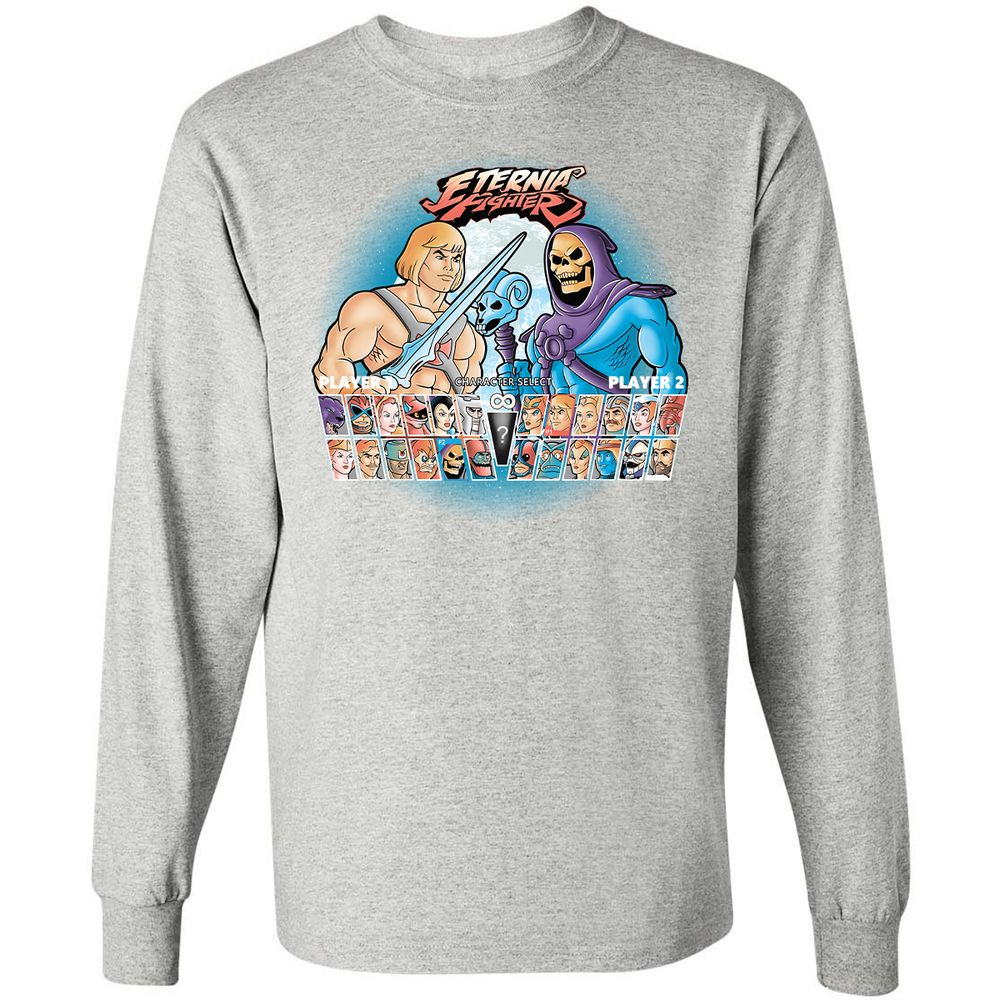 Long Sleeve T-Shirt - 9T93UJM5 - Ash - 7