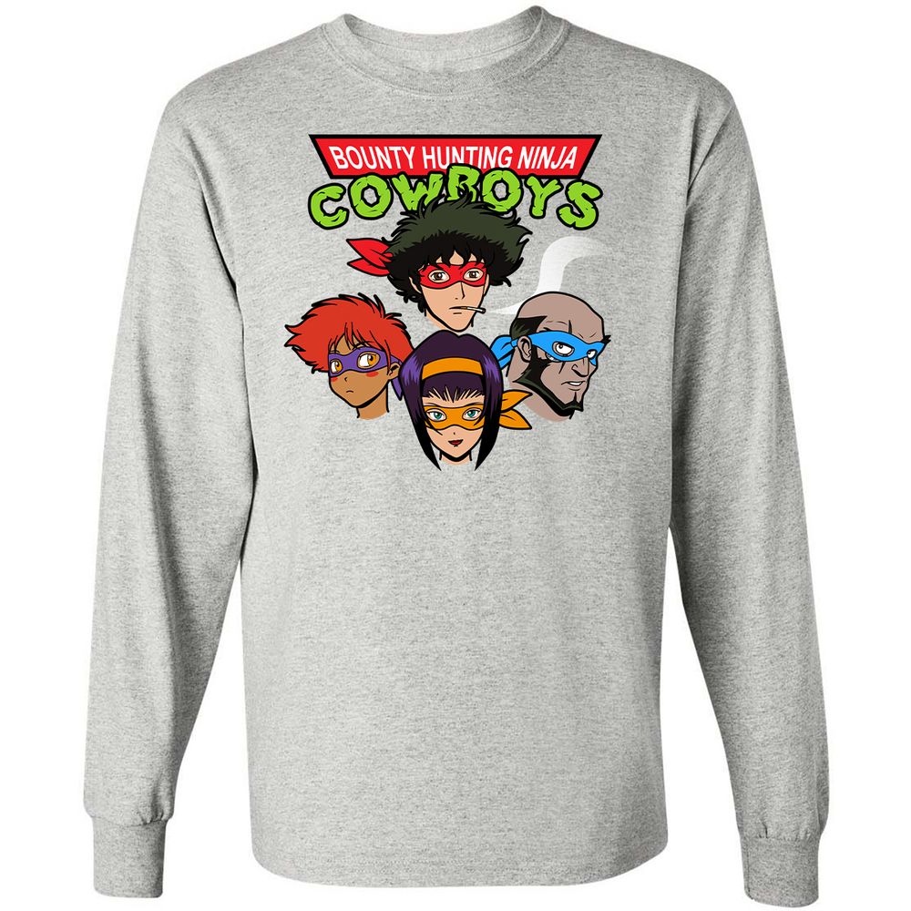 Long Sleeve T-Shirt - 62CAB1N3 - Ash - 7