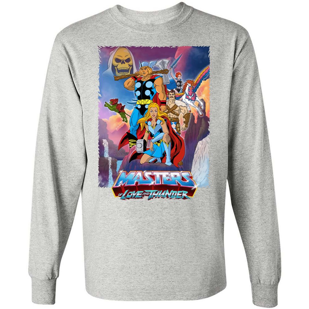 Long Sleeve T-Shirt - MLCZJL19 - Ash - 7