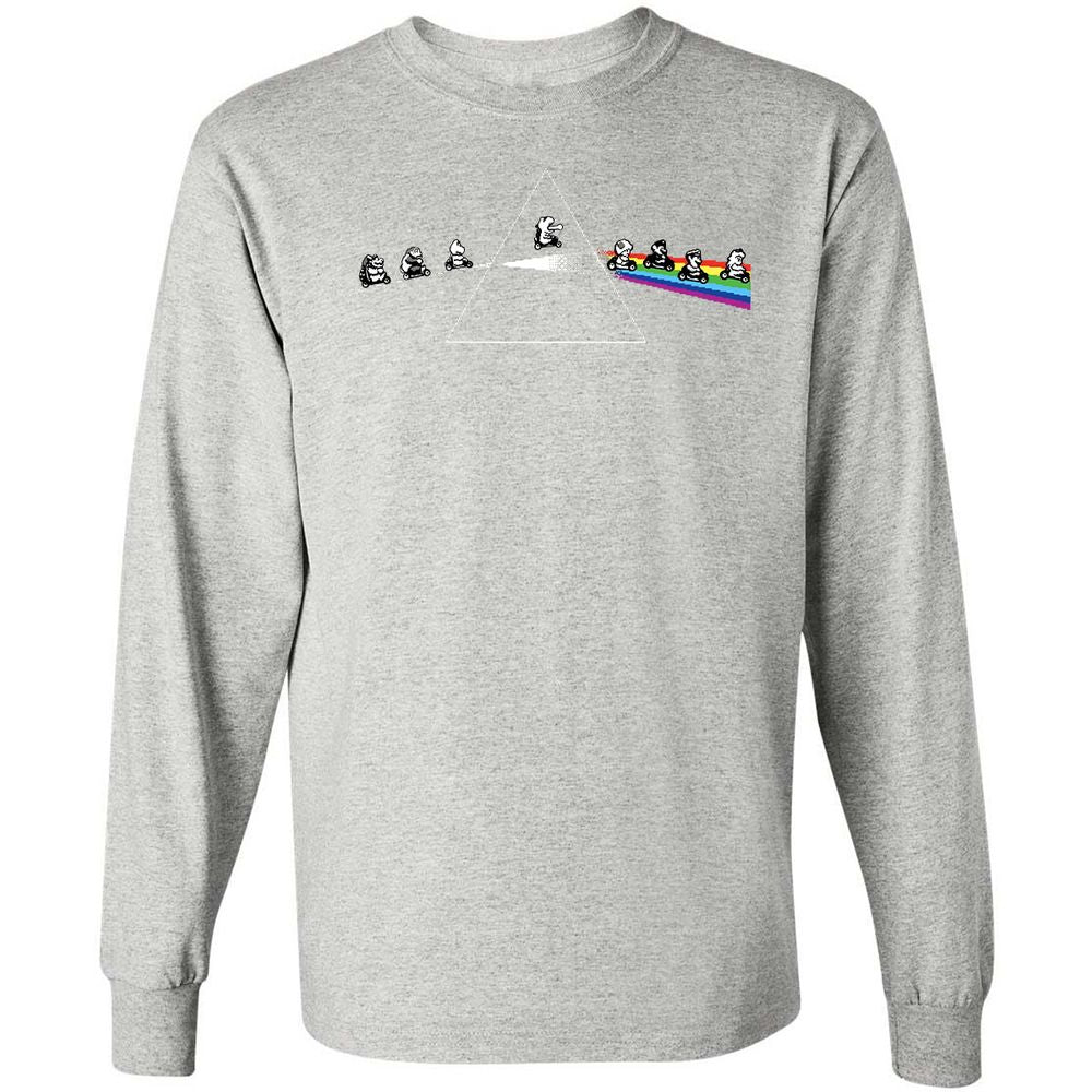 Long Sleeve T-Shirt - 9657GWPT - Ash - 7