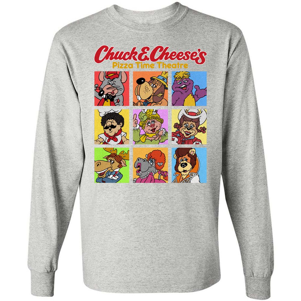 Long Sleeve T-Shirt - QQY175T3 - Ash - 7