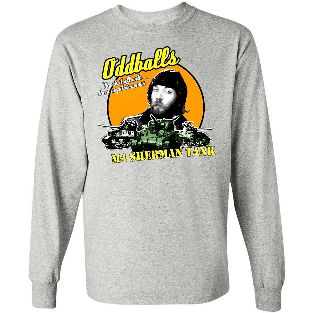 Long Sleeve T-Shirt - N61JVDHB - Ash - 7