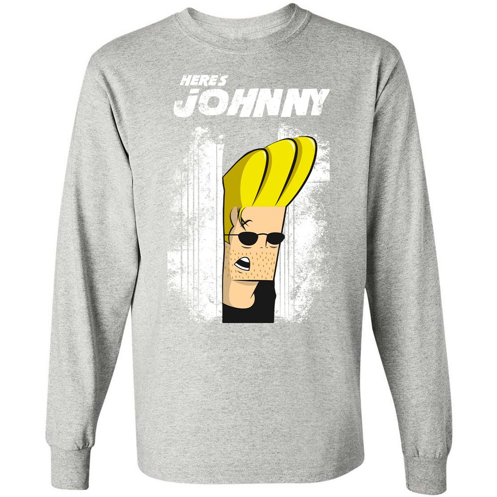 Long Sleeve T-Shirt - K9AWQBVX - Ash - 7