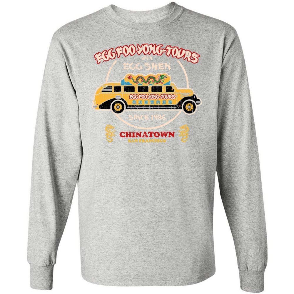 Long Sleeve T-Shirt - 5U4YXGCB - Ash - 7