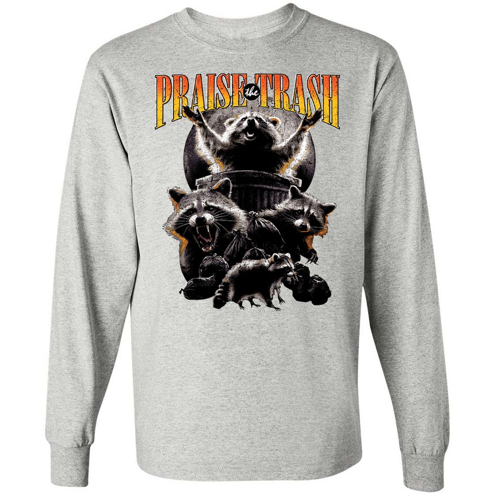 Long Sleeve T-Shirt - 9P8R958A - Ash - 7