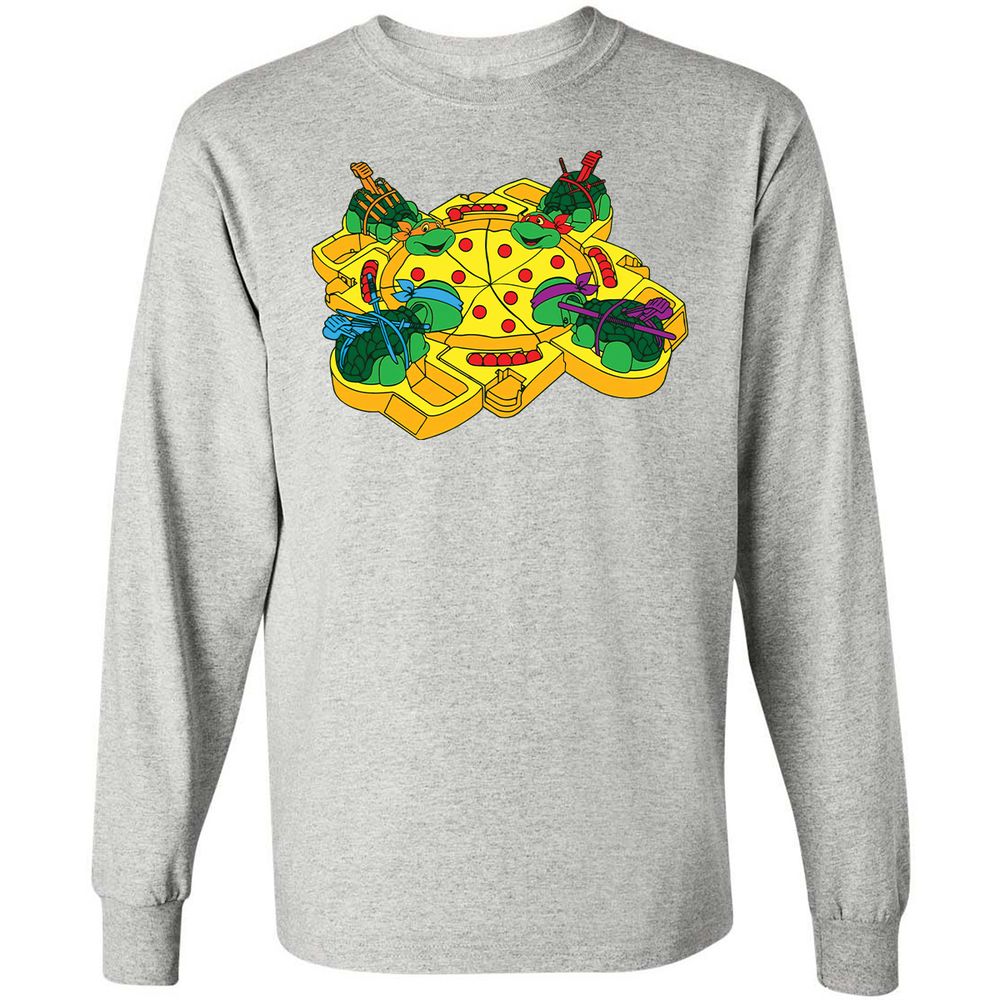 Long Sleeve T-Shirt - NYXENMAC - Ash - 7