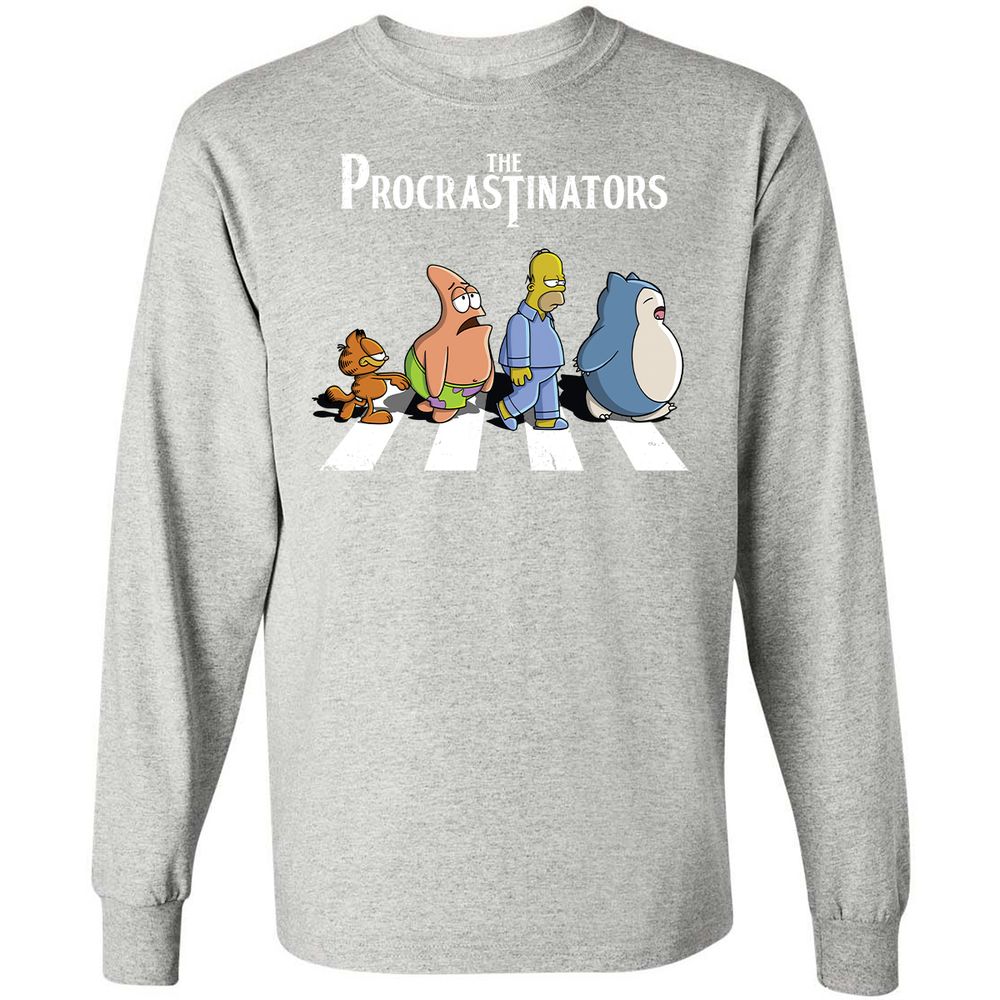 Long Sleeve T-Shirt - R8ZZMT93 - Ash - 7