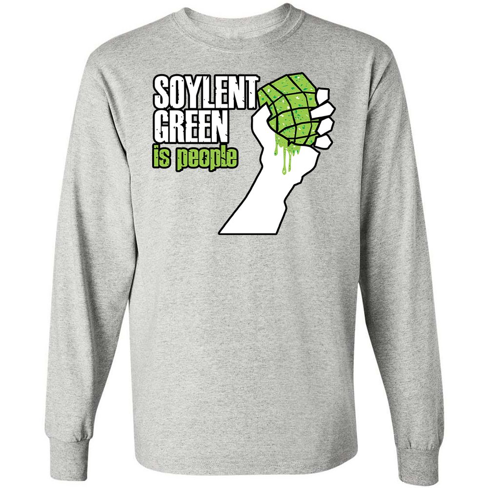 Long Sleeve T-Shirt - Q4RR432M - Ash - 7