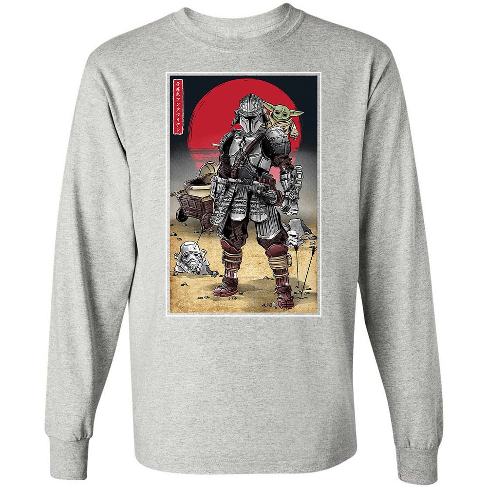 Long Sleeve T-Shirt - FYHPUUXM - Ash - 7