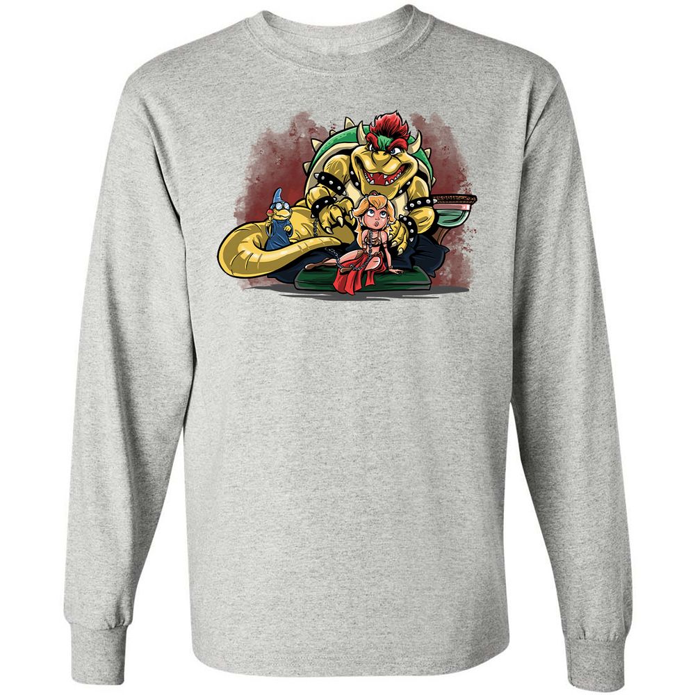 Long Sleeve T-Shirt - H71D6EDV - Ash - 7