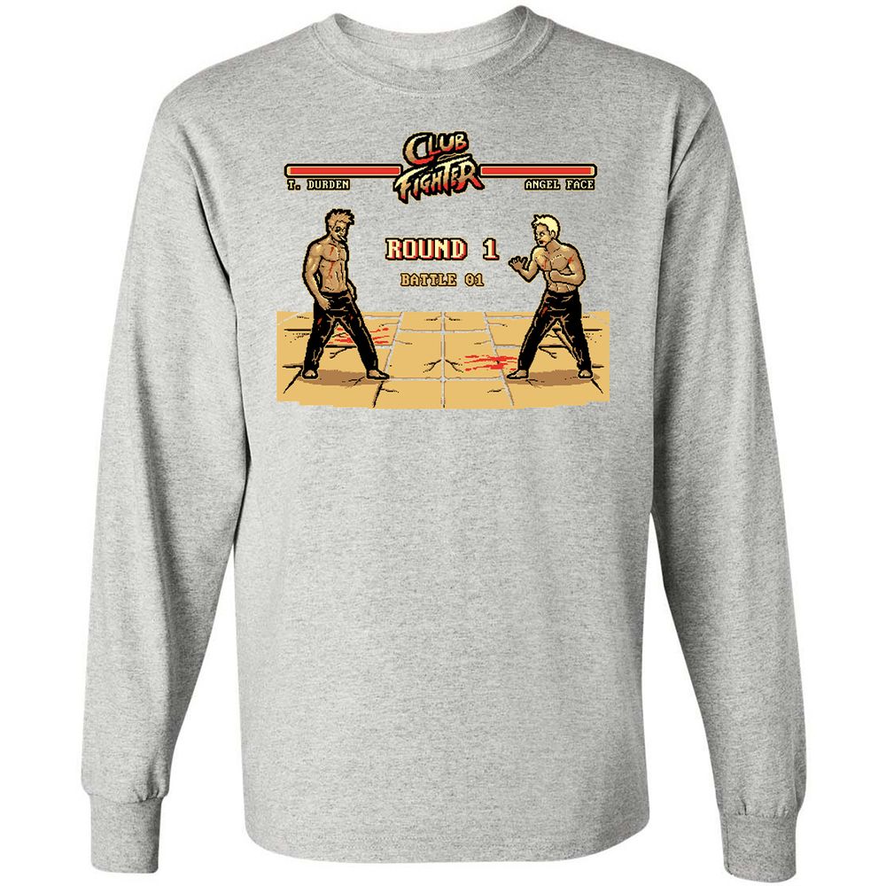 Long Sleeve T-Shirt - TCZDEW82 - Ash - 7