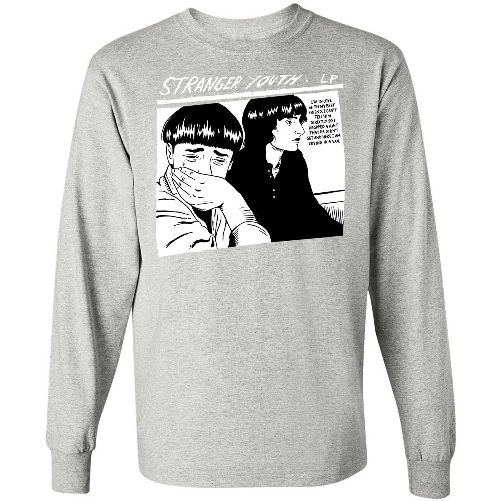 Long Sleeve T-Shirt - A8VFNZNR - Ash - 7