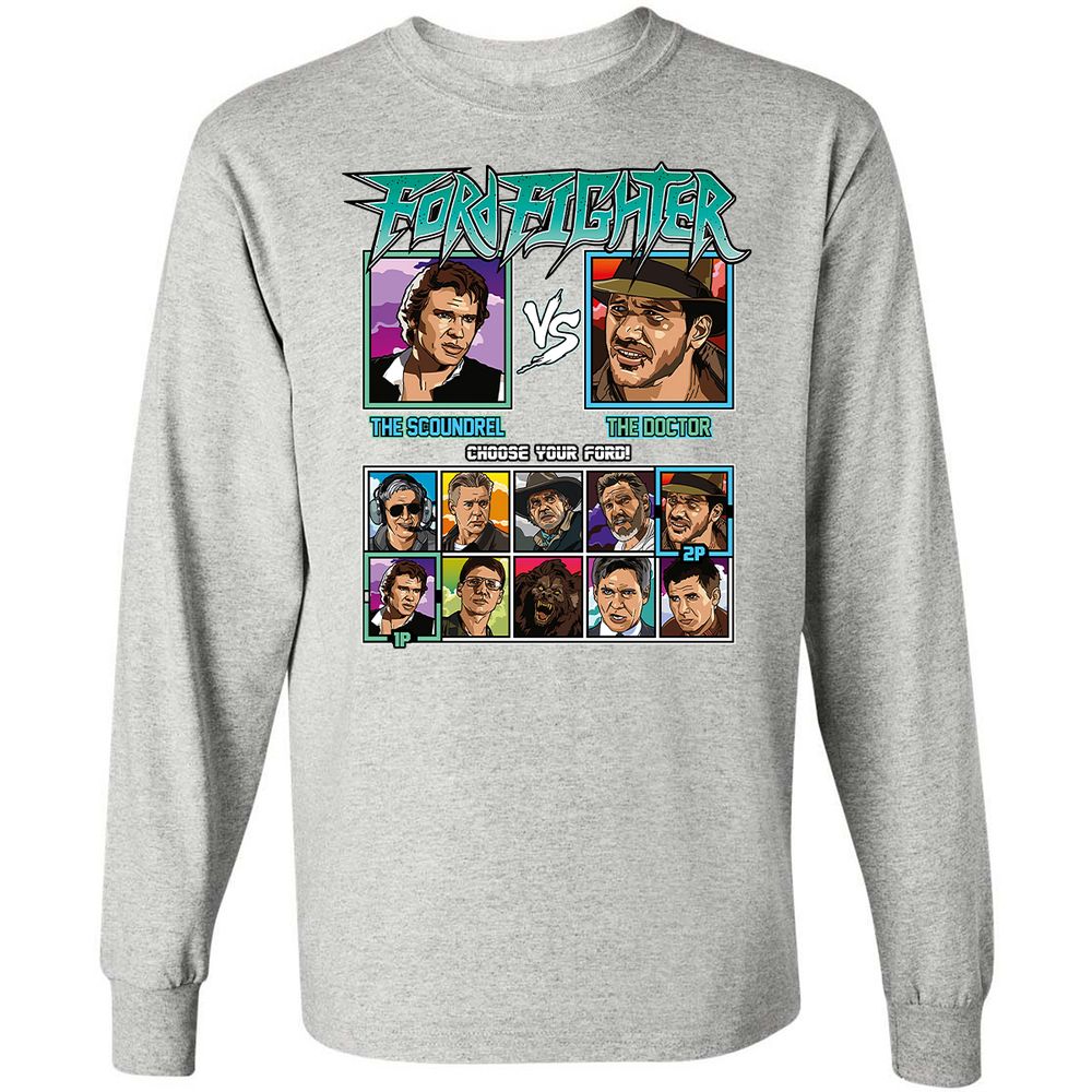Long Sleeve T-Shirt - 7UCCLLR8 - Ash - 7