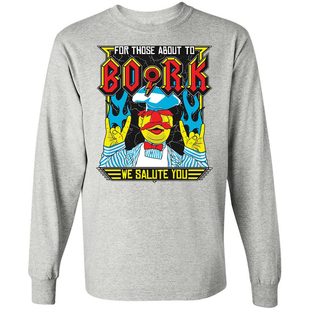 Long Sleeve T-Shirt - PP9DXMEC - Ash - 7