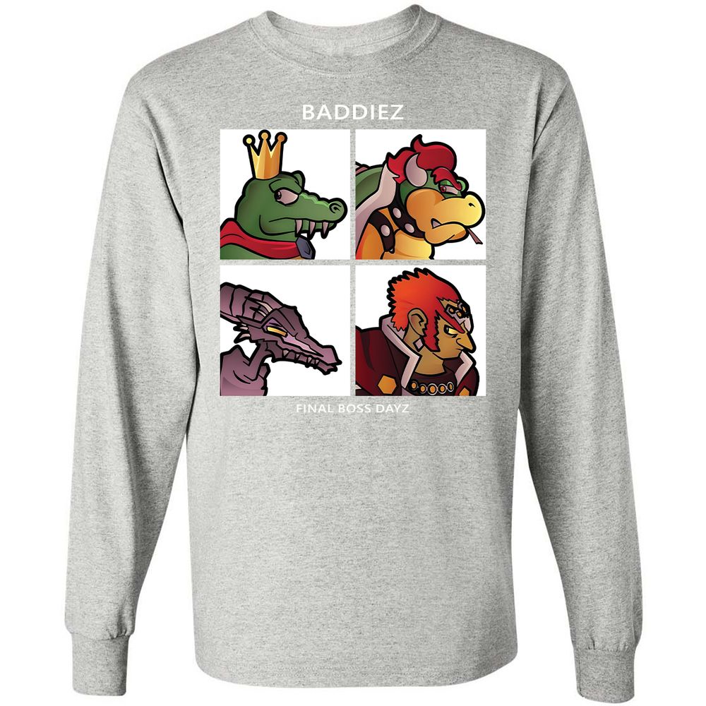 Long Sleeve T-Shirt - UPFPGESU - Ash - 7