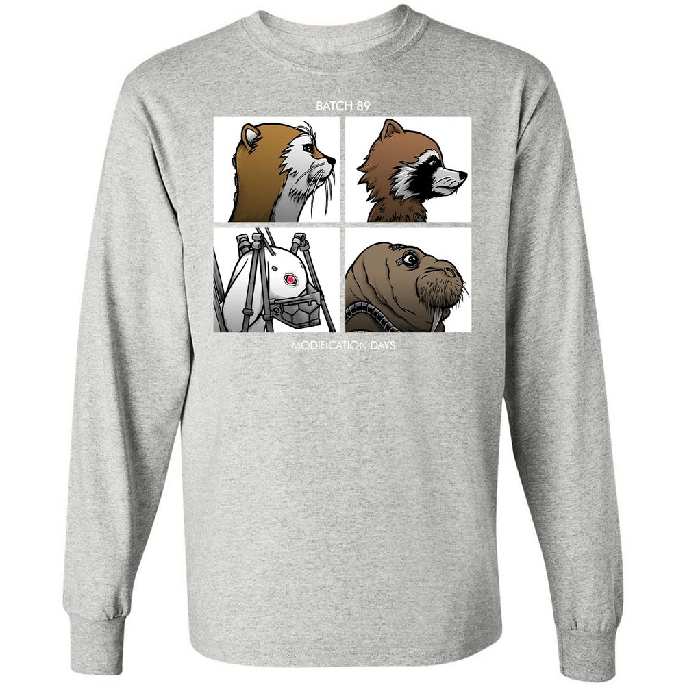 Long Sleeve T-Shirt - XY8Z3B4G - Ash - 7