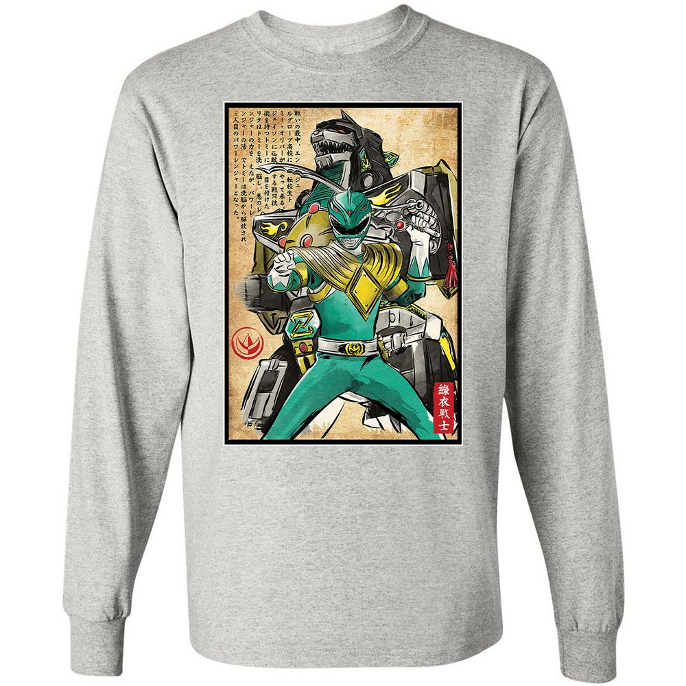 Long Sleeve T-Shirt - BMD52HB2 - Ash - 7