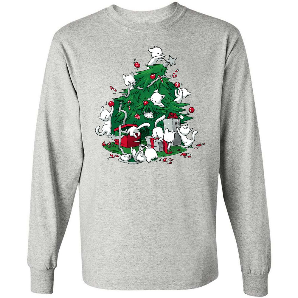 Long Sleeve T-Shirt - ZA4LCA91 - Ash - 7