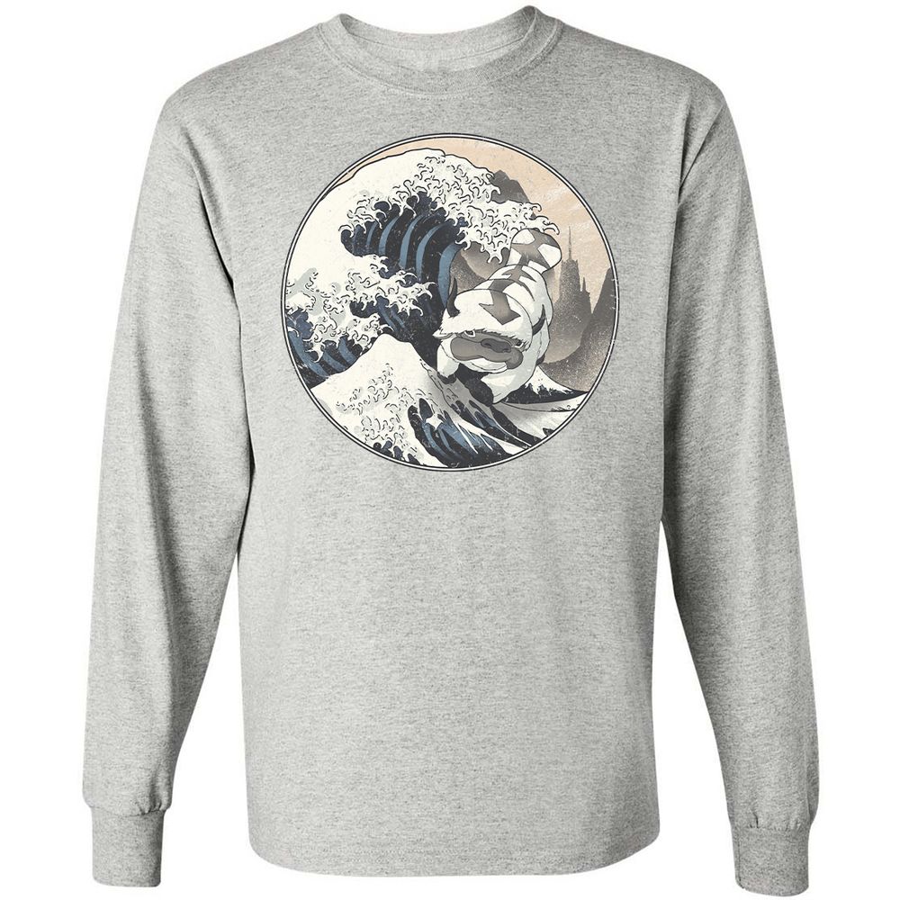 Long Sleeve T-Shirt - BHDXJBC8 - Ash - 7