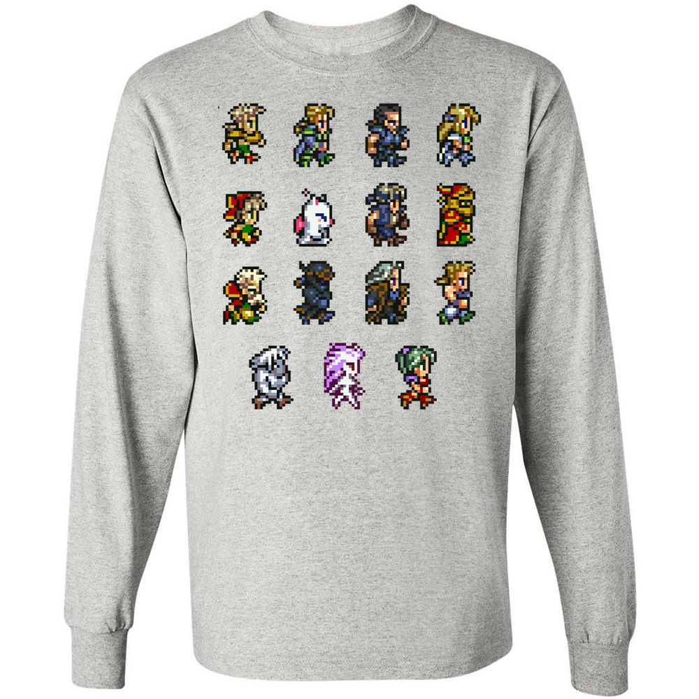 Long Sleeve T-Shirt - GE77SPY4 - Ash - 7