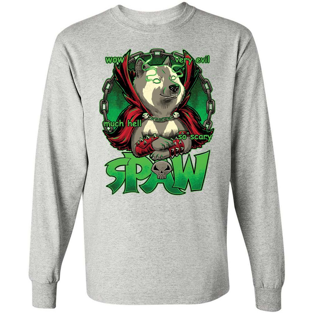 Long Sleeve T-Shirt - 9VFXE7JV - Ash - 7