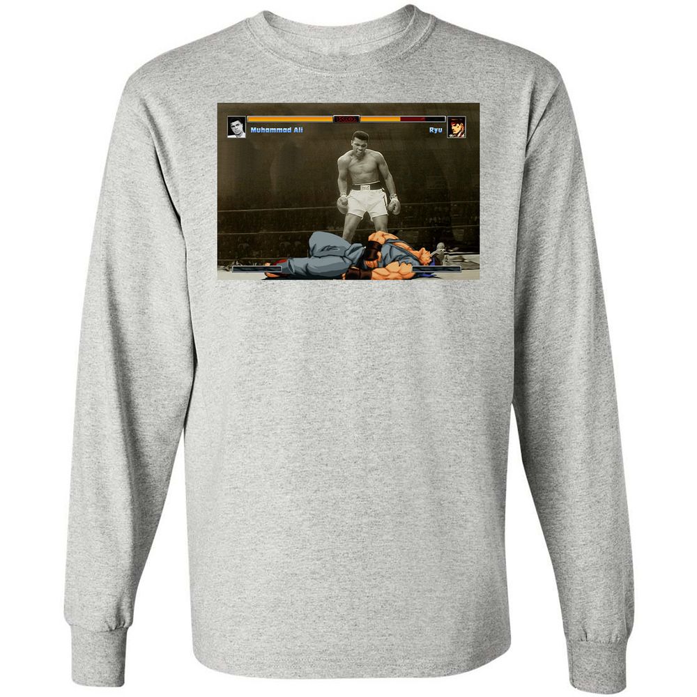 Long Sleeve T-Shirt - SHPUH31A - Ash - 7