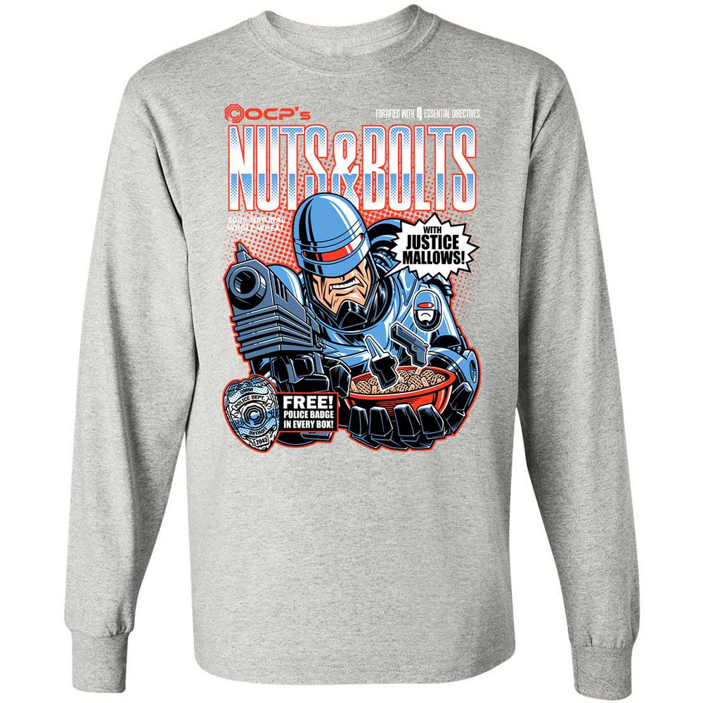 Long Sleeve T-Shirt - KUB9KE9D - Ash - 7