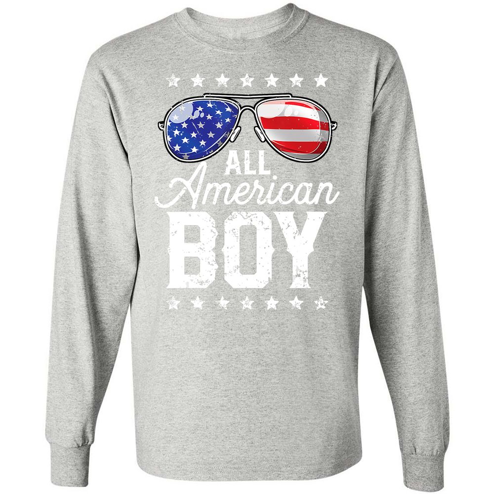 Long Sleeve T-Shirt - UBBY164H - Ash - 7