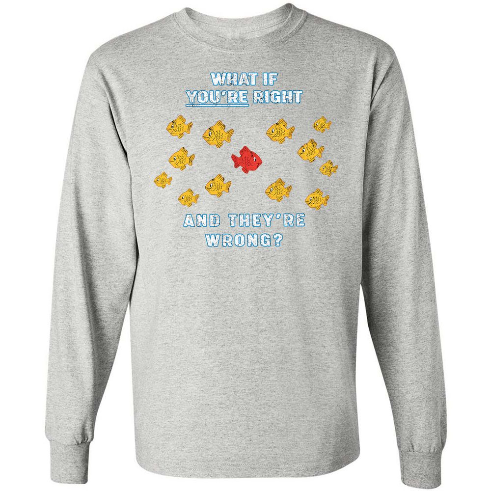 Long Sleeve T-Shirt - 73N43J7Q - Ash - 7