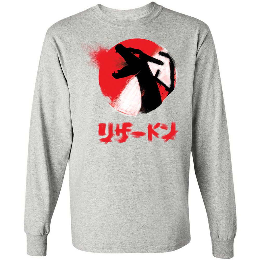 Long Sleeve T-Shirt - T7A8PYXM - Ash - 7