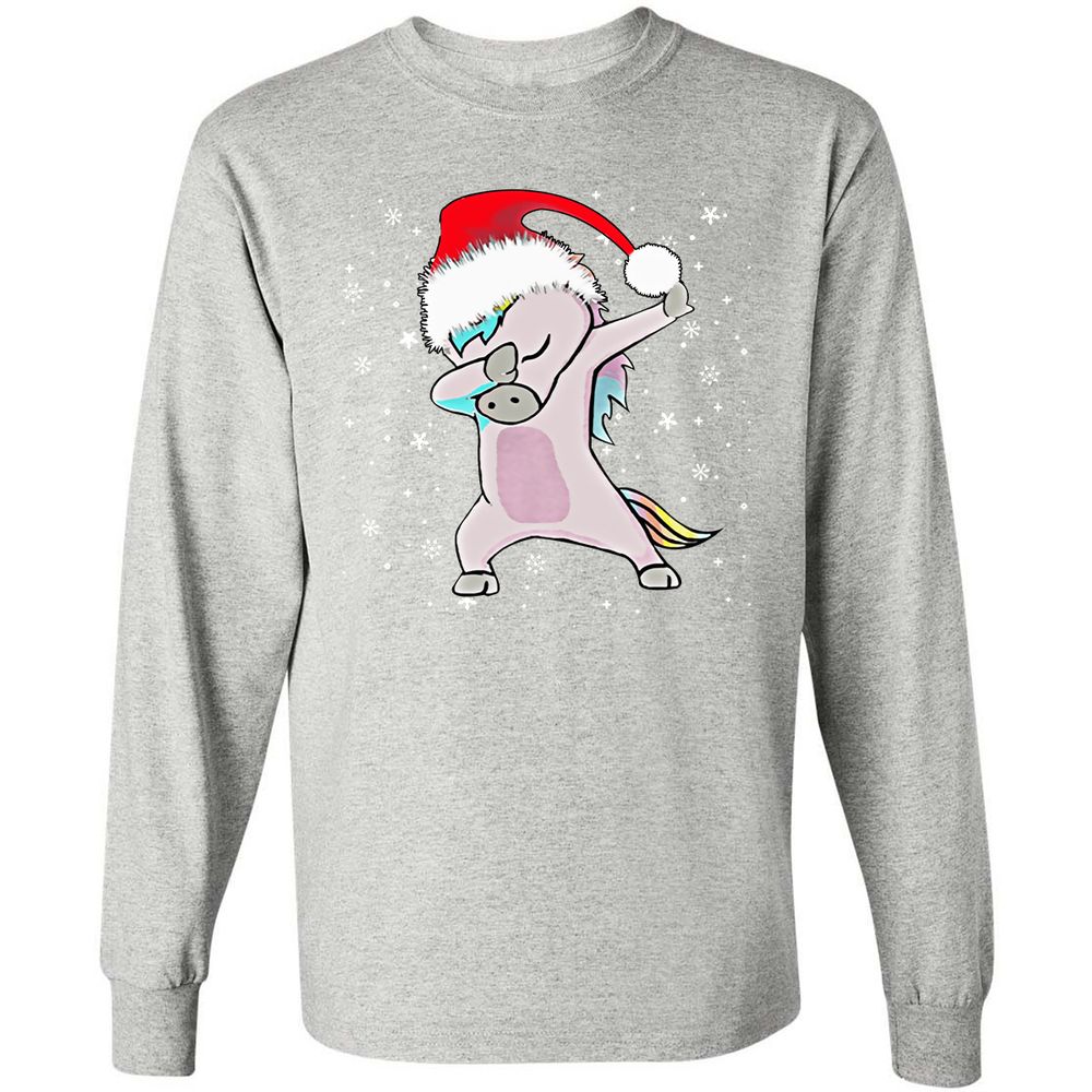 Long Sleeve T-Shirt - HN5HP4SJ - Ash - 7
