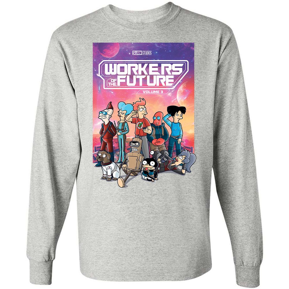 Long Sleeve T-Shirt - BTJD77U7 - Ash - 7