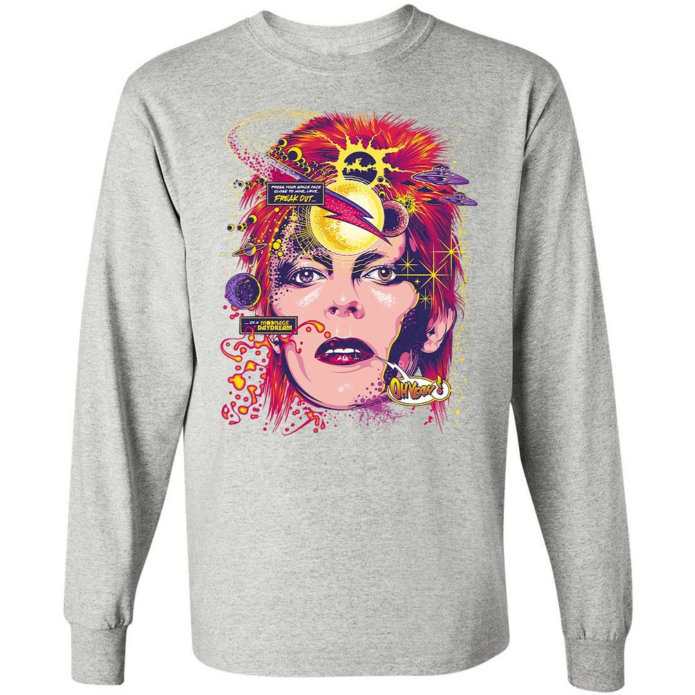 Long Sleeve T-Shirt - 677LA6ZU - Ash - 7