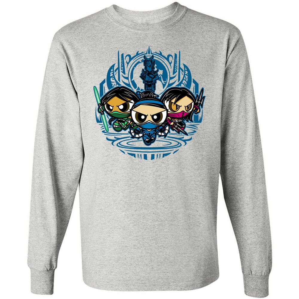 Long Sleeve T-Shirt - B9AT11ZP - Ash - 7