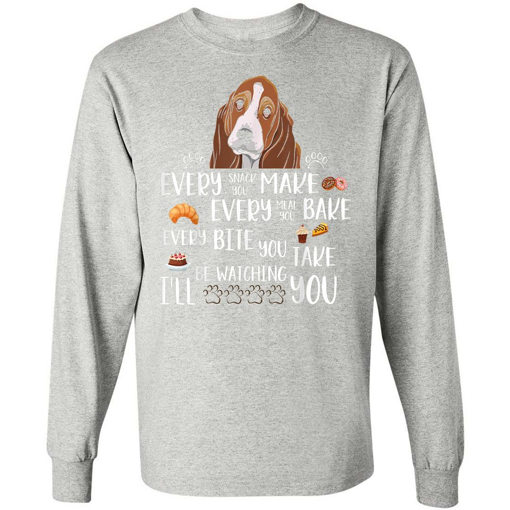 Long Sleeve T-Shirt - 6QU2GD4M - Ash - 7