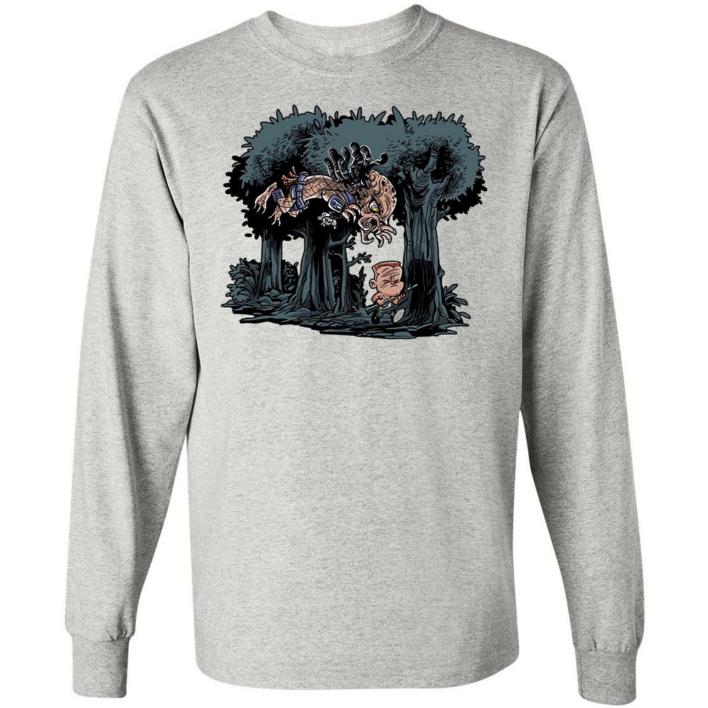 Long Sleeve T-Shirt - S1GFLMPH - Ash - 7