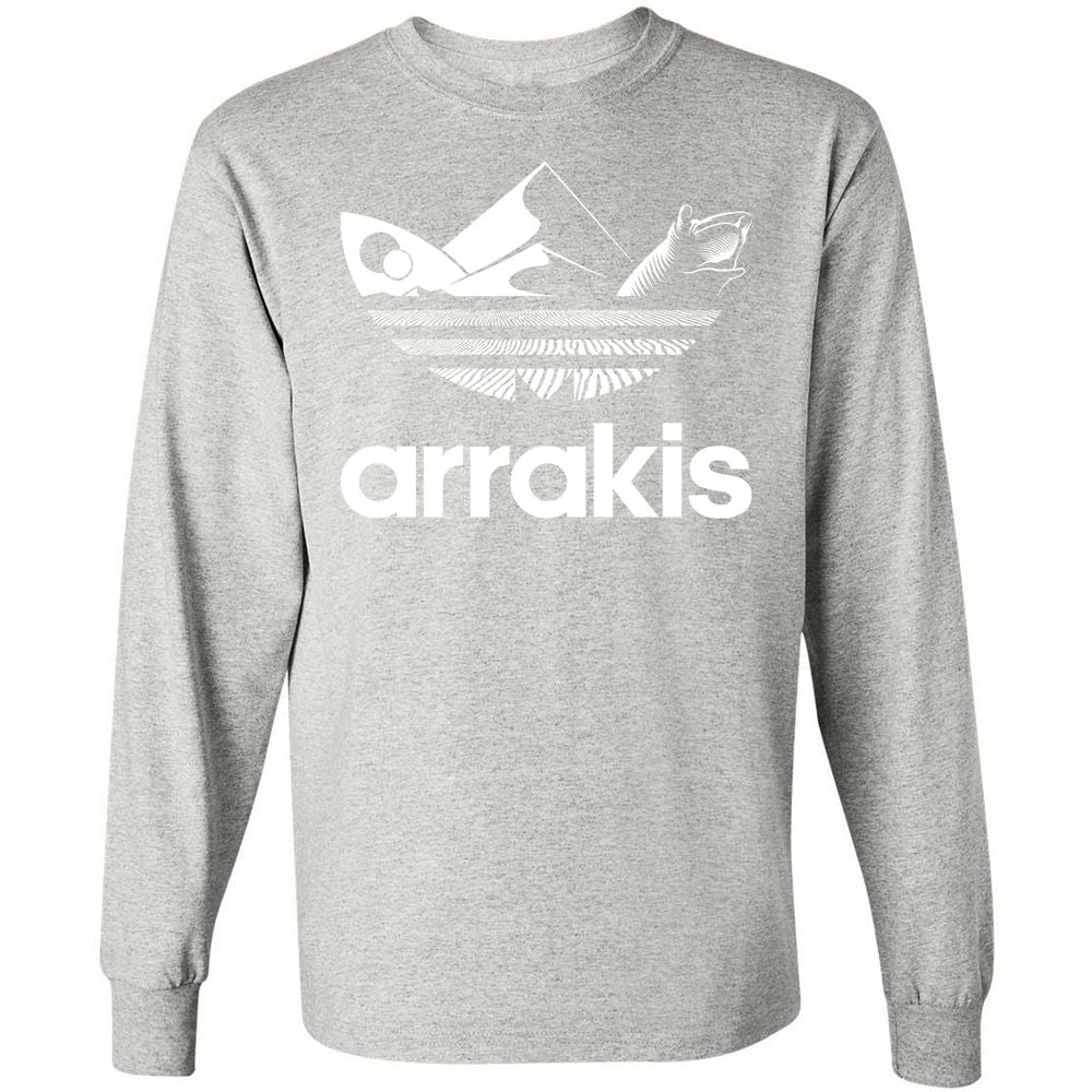 Long Sleeve T-Shirt - P224DBCM - Ash - 7