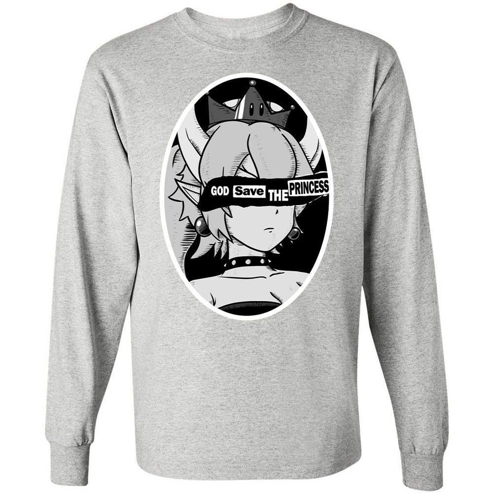 Long Sleeve T-Shirt - 3FB1G5YJ - Ash - 7
