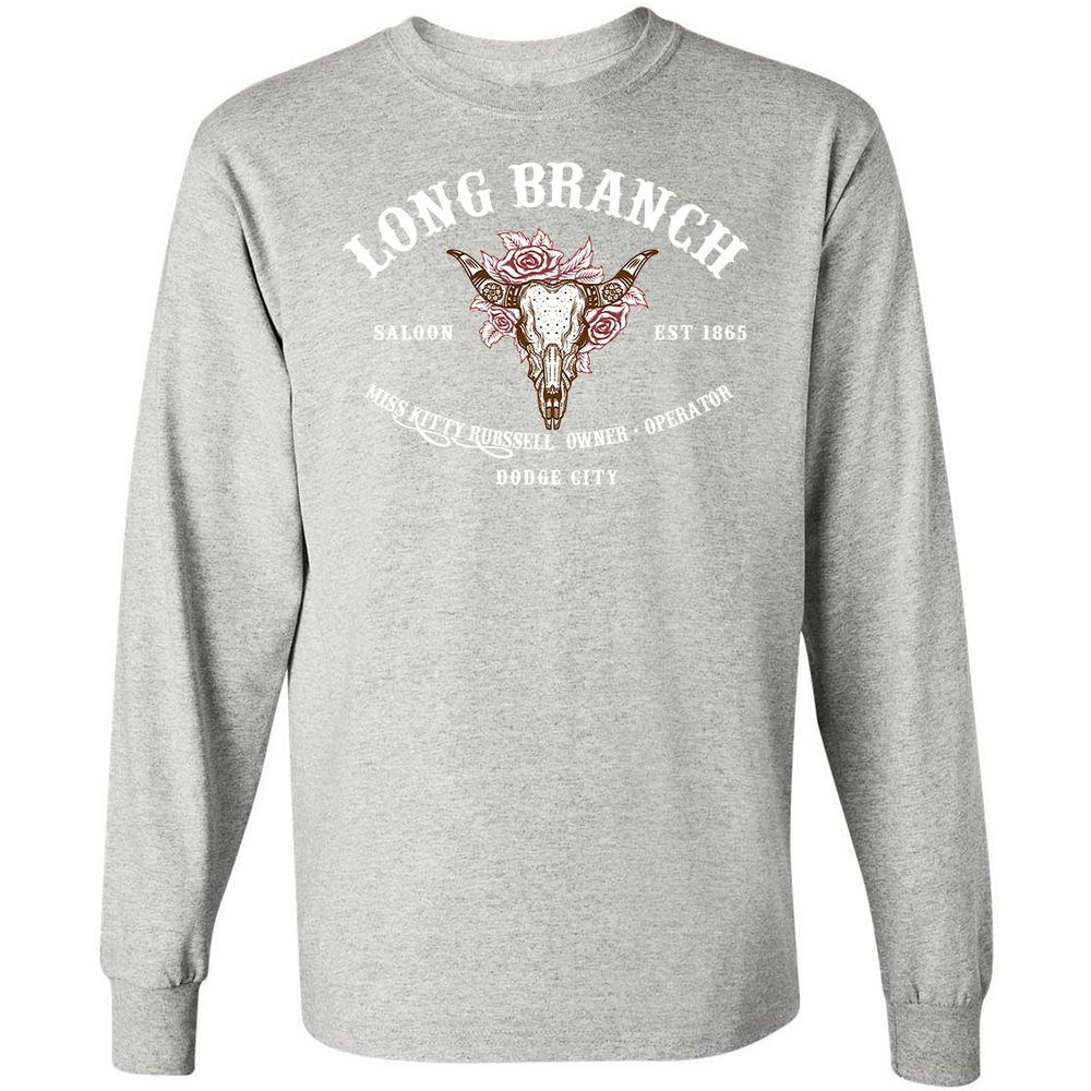 Long Sleeve T-Shirt - TNBNYFUG - Ash - 7