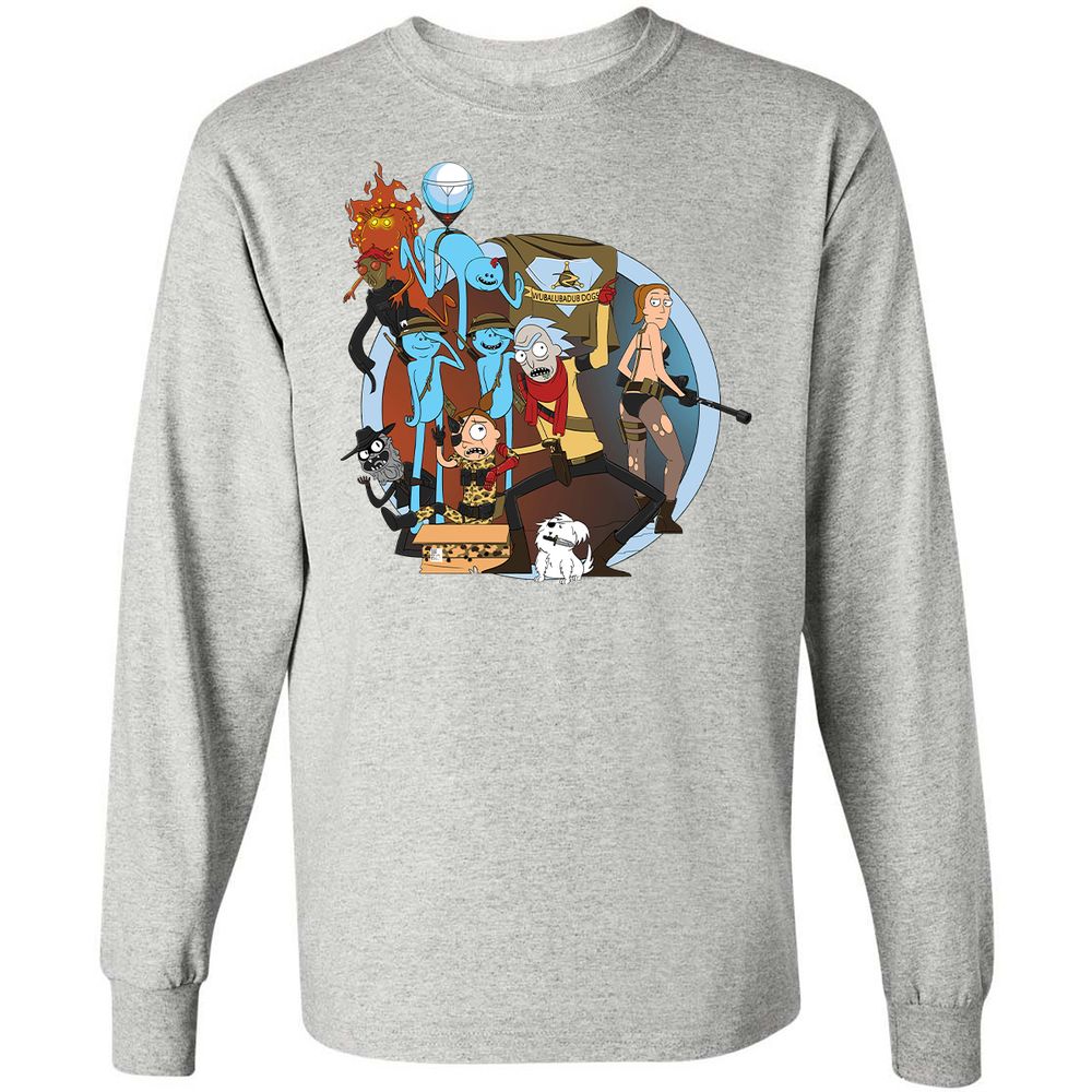 Long Sleeve T-Shirt - 4SGFG436 - Ash - 7