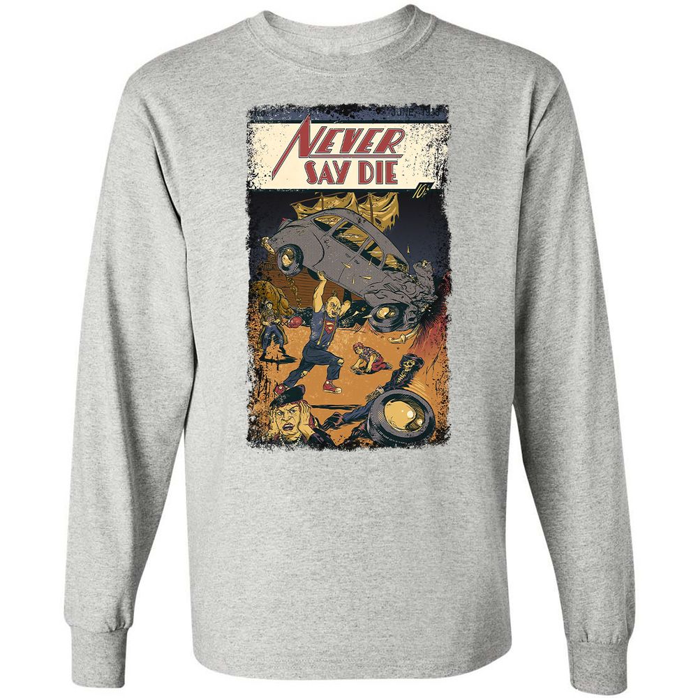 Long Sleeve T-Shirt - SA41AZAH - Ash - 7