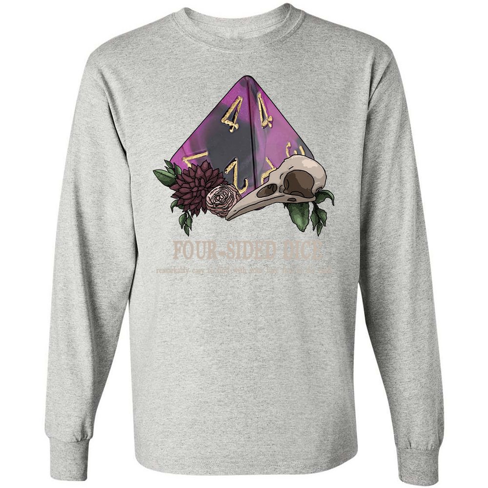 Long Sleeve T-Shirt - 27KWC4Z7 - Ash - 7